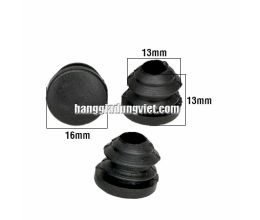 10 Nút Cao Su Bịt Lỗ Khoan, Bịt Đầu Ống Phi 16