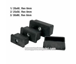 Bộ 4 Hộp Chữ Nhật Tăng Chỉnh Ren M8mm (Nhiều size)