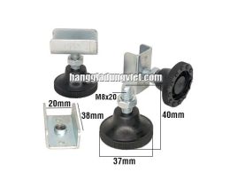 Bộ 4 Đế Tăng Chỉnh Bàn Văn Phòng Có Pass Đỡ 