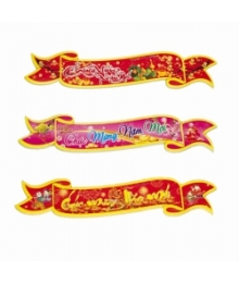 50 Decal Gói Quà Chúc Tết (38cmx7cm)