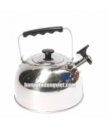 Ấm Đun Nước 4 Lit Inox Cao Cấp Có Còi Báo