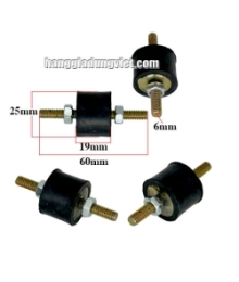 Bộ 4 Cao Su Chân Máy 6 Li