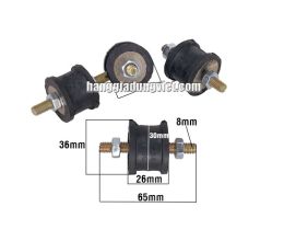 Bộ 4 Cao Su Chống Rung Chân Máy M8, ĐK30x26mm