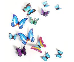 Bộ 10 Con Bướm Trang Trí 3D Có Hít