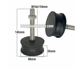 Cao Su Chân Máy Chống Rung Bulong iNox