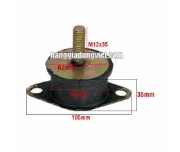 Cao Su Chân Máy Giảm Chấn Chống Rung Phi 60mm
