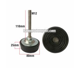 Chân Đế Cao Su Tăng Chỉnh Giảm Chấn, Chống Gập Ngềnh
