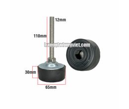 Chân Đế Cao Su Tăng Chỉnh Giãm Chấn Chống Rung M12