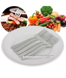Combo 10 Nĩa Inox Trơn Sáng Bóng Tiện Dụng