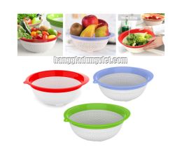 Combo 3 Rổ Nhựa Tròn Nhỏ Xinh Tiện Dụng