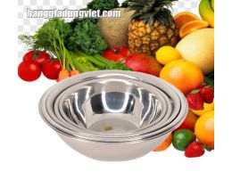 Combo 5 Thau Inox Cao Cấp 20-22-24-26-28cm