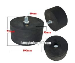 Cao Su Giãm Chấn Chống Rung ĐK100x55, M10