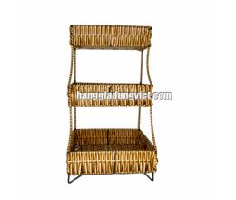 Kệ Nhựa Đan 3 Tầng Tiện Dụng