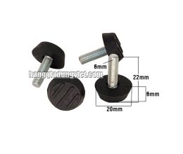 Túi 10 Đế Nhựa Tăng Chỉnh Vít 6mm