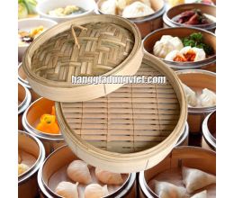Xửng Hấp Bánh Bao, DimSum Bằng Tre Cỡ Lớn (Nhiều size)