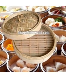 Xửng Hấp Bánh Bao, DimSum Bằng Tre Cỡ Lớn (Nhiều size)