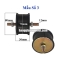  - Số 3: M12, ĐK80mm , Dài 36mm
