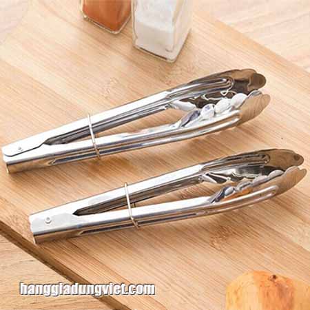 2 Dụng Cụ Gắp Thức Ăn Bằng Inox Tiện Dụng