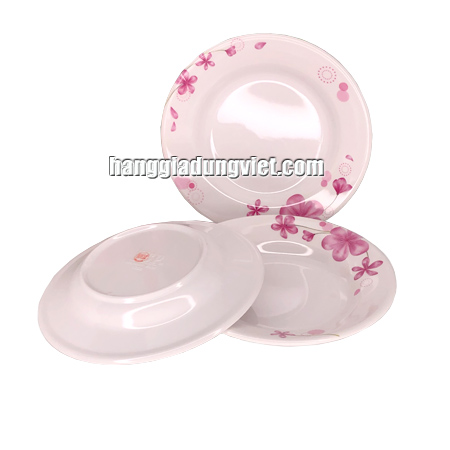 10 Dĩa Tròn Nhỏ Nhựa Melamine Cao Cấp A5206