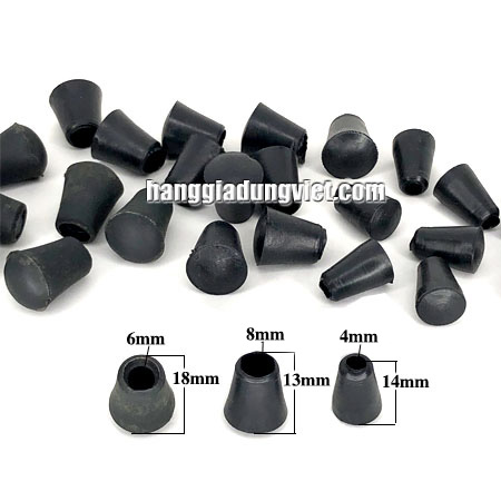 10 Nút Bịt Ty Ren Nhựa Dẻo Tiện Dụng (Nhiều Size)