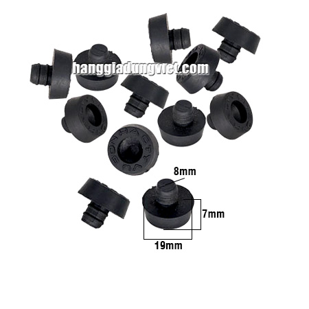 10 Nút Cao Su Nhét Lỗ Khoan 8mm