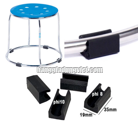 10 Nút Nhựa Bọc Chân Bàn Ghế (Nhiều size)