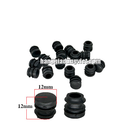 10 Nút Nhựa Dẻo Bịt Đầu Ống Phi 12