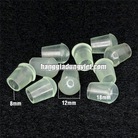 10 Nút Nhựa Dẻo Bịt Ty Ren M8