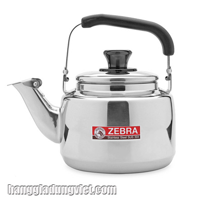 Ấm Đun Inox Zebra 2L5 Cao Cấp (Có Còi Báo)