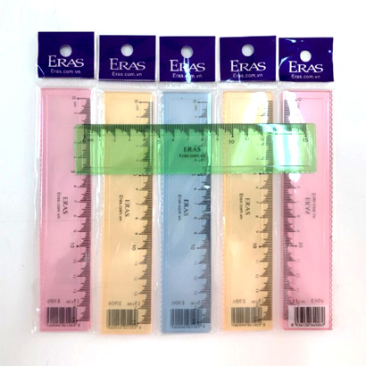 Thước Kẻ Màu Eras 20cm