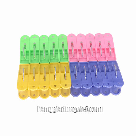 Combo 20 Kẹp Phơi Quần Áo Cỡ Trung