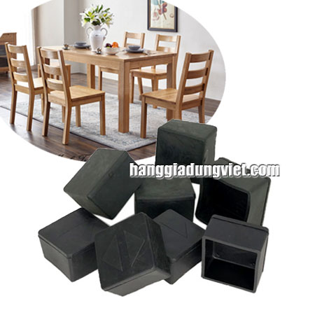 Bộ 4 Đế Cao Su Bọc Chân Ghế (V40-50-60)
