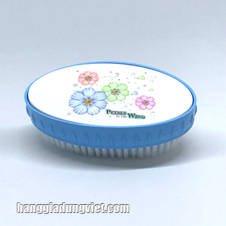 Bàn Chải Chà Chân Oval Xanh