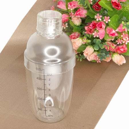 Bình Lắc Cocktail, Cà Phê Bằng Nhựa 500ml