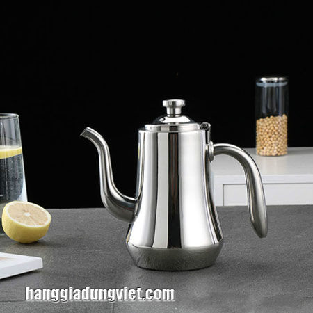 Bình Lọc Trà Inox Cao Cấp Có Lưới Lọc (Nhiều size)