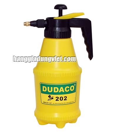 Bình tưới cây Dudaco 2L (Vàng)