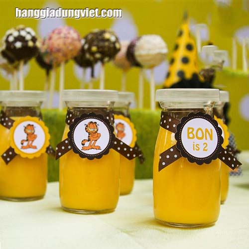 Bộ 12 Lọ Thủy Tinh Làm Pudding, Sữa Chua Loại 200ml
