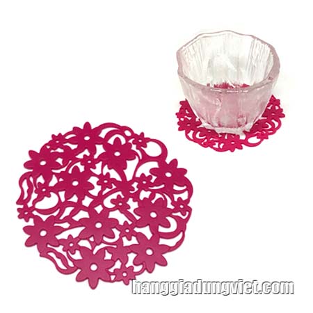 Bộ 3 Miếng Lót Ly Bằng Silicon Xinh Xắn Nhật Bản