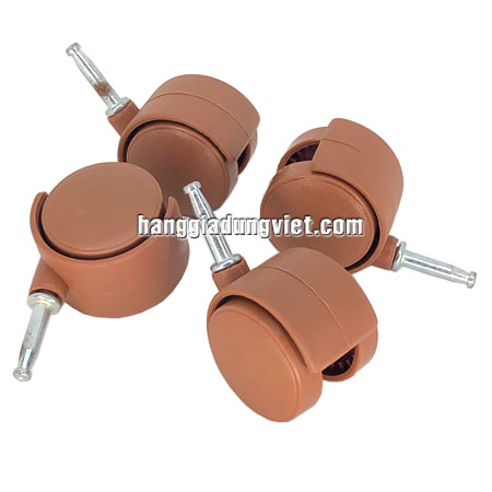 Bộ 4 Bánh Xe Nhựa Ghế Xoay Văn Phòng (Nhiều màu)