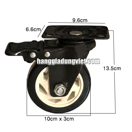 Bộ 4 Bánh Xe Xoay Đa Chiều Loại Tốt