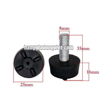 Bộ 4 Chân Đế Tăng Chỉnh 8mm