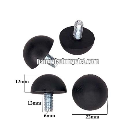 Bộ 4 Đế Nhựa Tăng Chỉnh M6 Đầu Dù