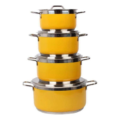 Bộ 4 Nồi inox Cao Cấp Màu Vàng Chính Hãng FiveStar