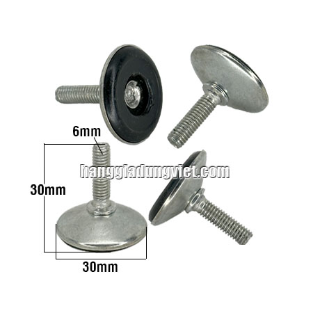 Bộ 4 Vít Tăng Chỉnh Inox M6x20mm