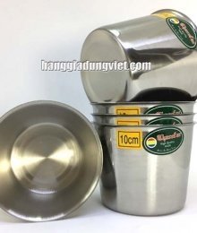 Bộ 5 Chung Làm Đá Inox Cao Cấp Số 10