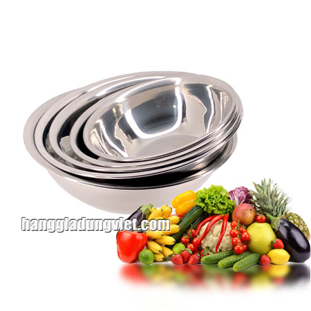 Bộ 5 Thau Inox Cao Cấp DESIGN GERMANY (20-22-24-26-28)