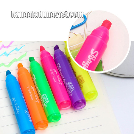 Bộ 6 Bút Dạ Quang Mini M&G Nhiều Màu