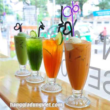 Bộ 6 Ly Thủy Tinh GLASSWARE Cao Cấp