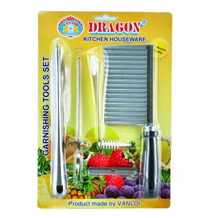 Bộ Dụng Cụ Cắt Tỉa Rau Củ Quả Tiện Dụng Dragon