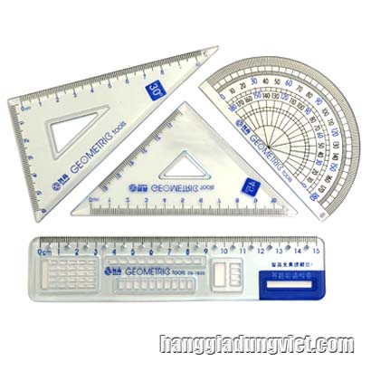 Bộ Thước Dụng Cụ Học Tập